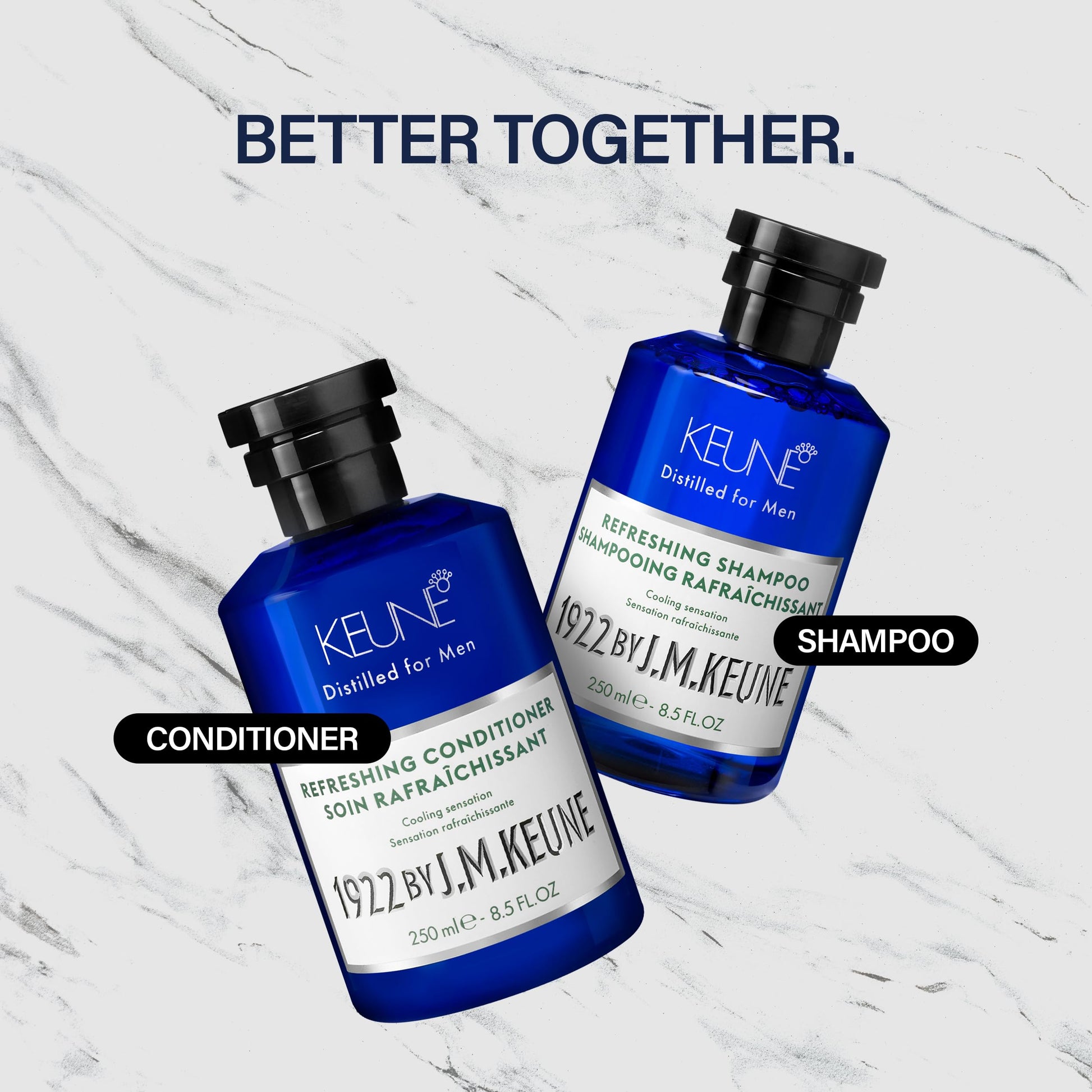 Lavender 1922 by J.M. Keune Refreshing Conditioner, Cooling & Stimulating Conditioner for Men, 8.5 Fl Oz