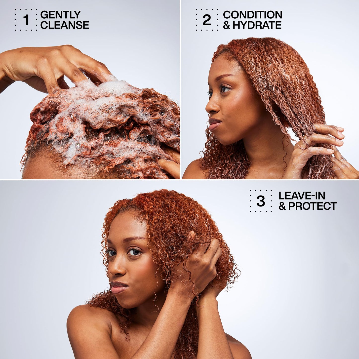 Light Gray Redken Acidic Bonding Curls Leave-In Treatment For Curly & Coily Hair - Heat Protectant, Repairs & Defines Damaged Curls, Detangles & Conditions