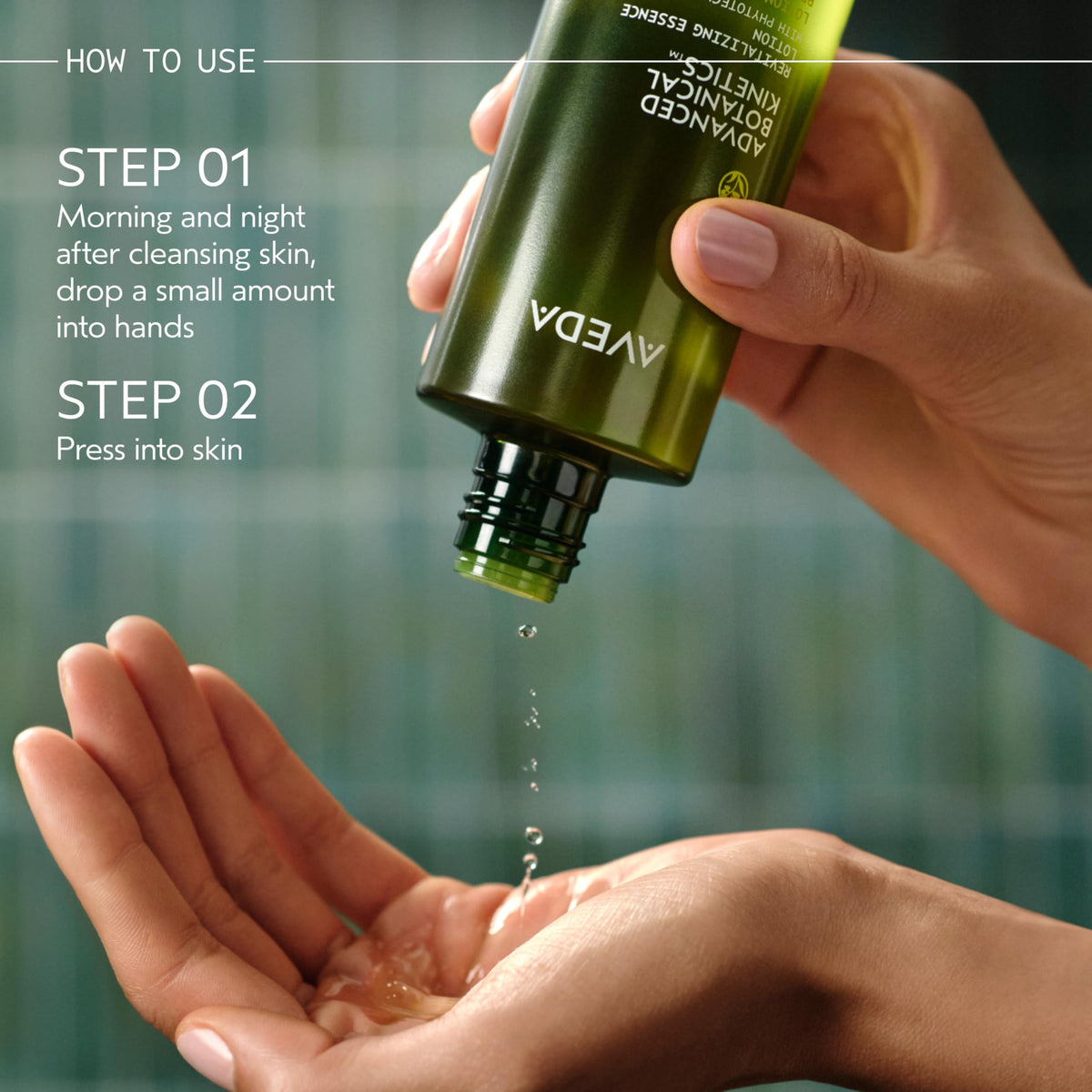 Dim Gray Aveda Advanced Botanical Kinetics Revitalizing Essence Lotion | Smooths skin and refines pores | Vegan | Full Size | 6.7 Fl Oz