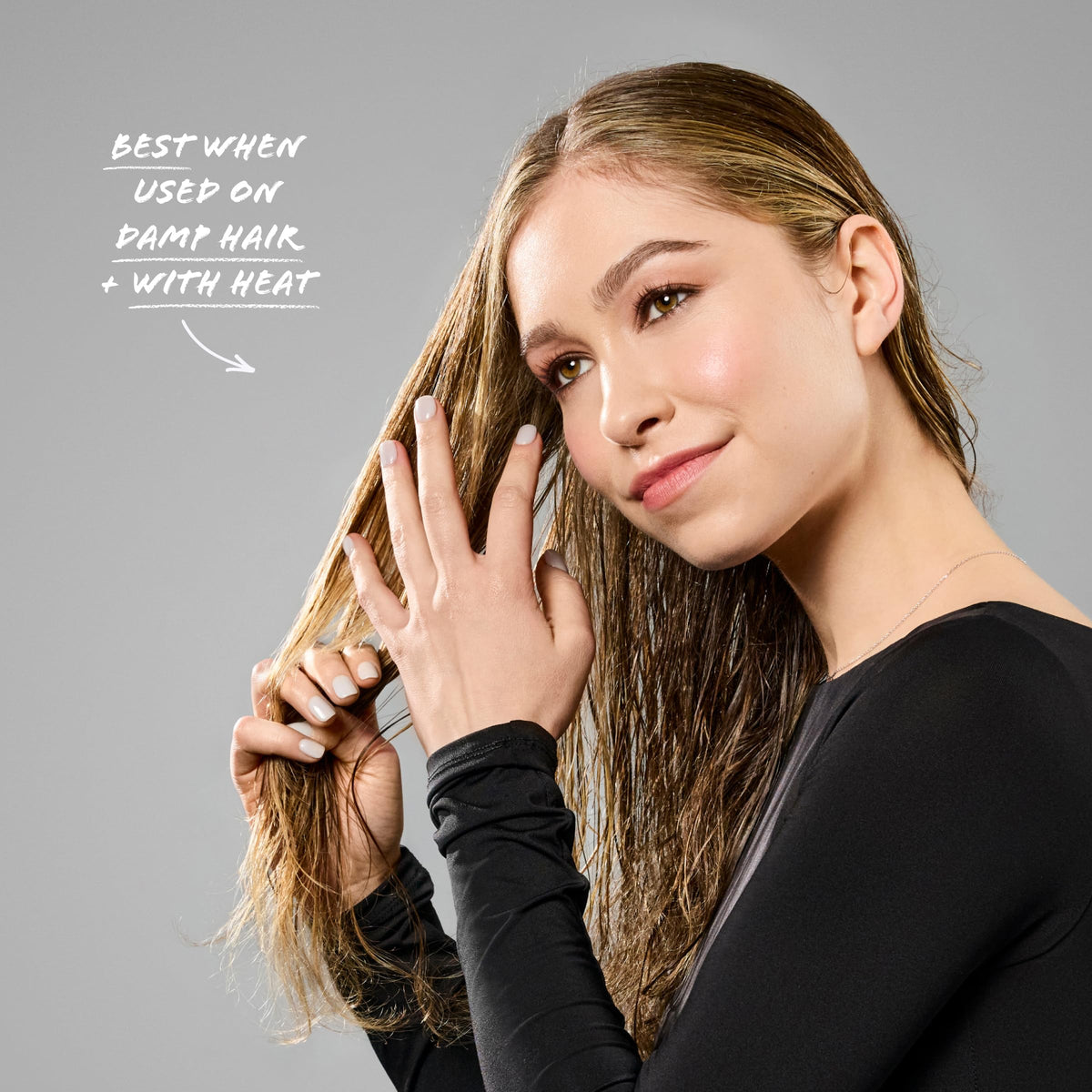 Gray Bumble and bumble. Styling Oil | Lightweight, Dry Finish, Silicone-Free | Heat Protectant | Split End Prevention + Anti-Frizz | For All Hair Types