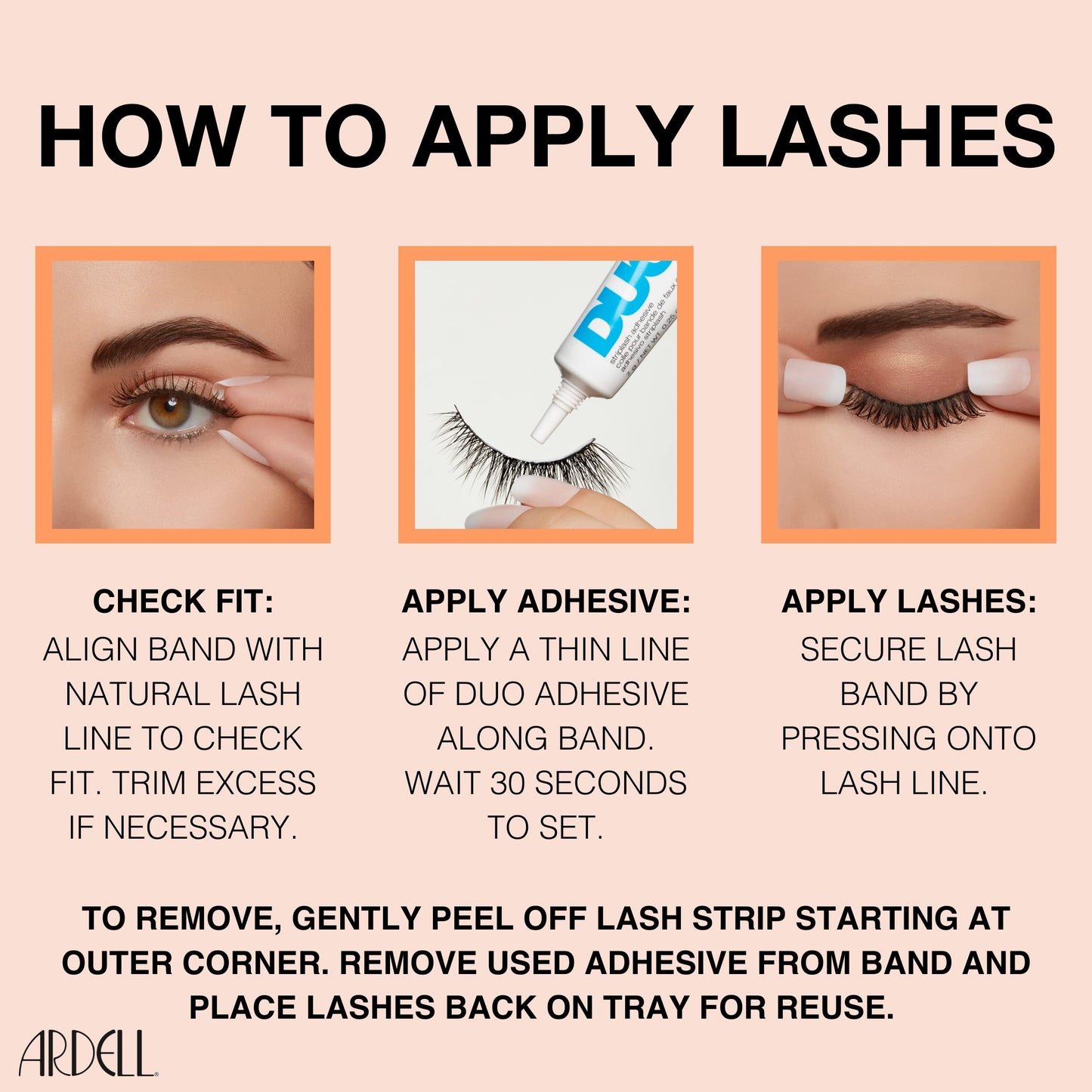 Antique White Naked Lashes 420