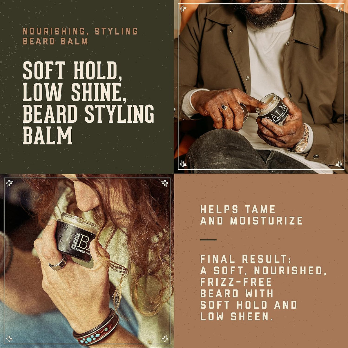 Sienna 18.21 Man Made Beard Bundle