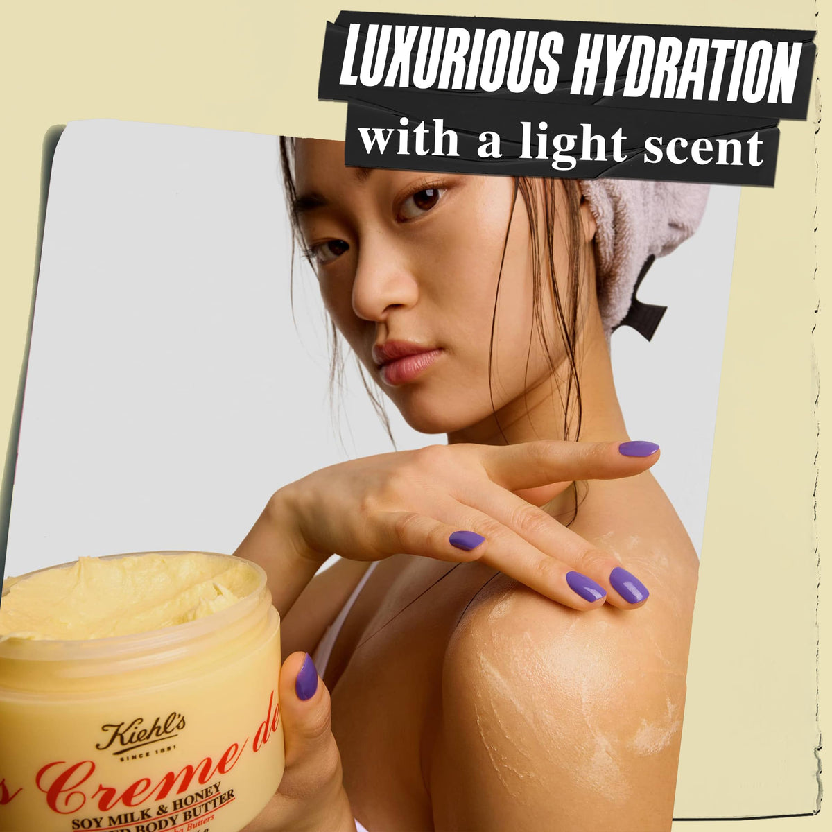Wheat Kiehl's - Creme de Corps Whipped Body Butter - Moisturizes - 8 oz