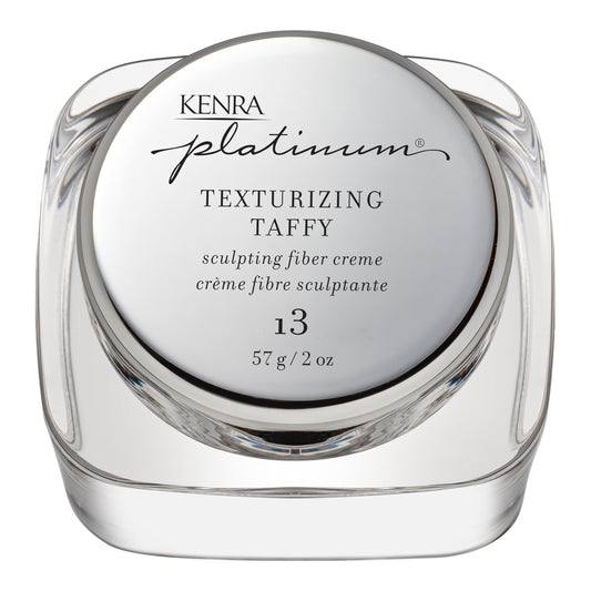 White Smoke Kenra Professional Platinum Texturizing Taffy 13 | Styling Fiber Crème| Medium Hold | Details & Smooths Styles | Superior Control for Sculpting Short & Long Hairstyles | All Hair Types | 2 fl. Oz
