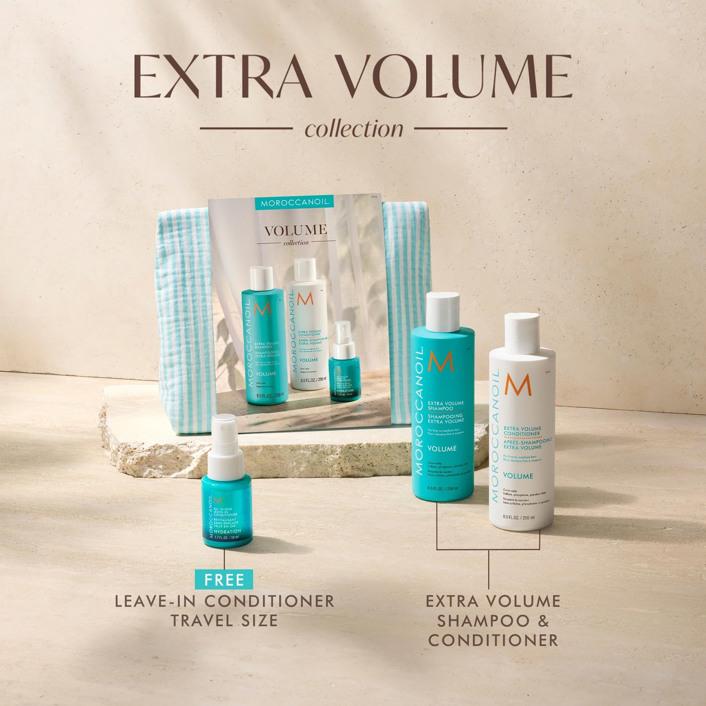 Gray Moroccanoil Hair Volume Gift Set