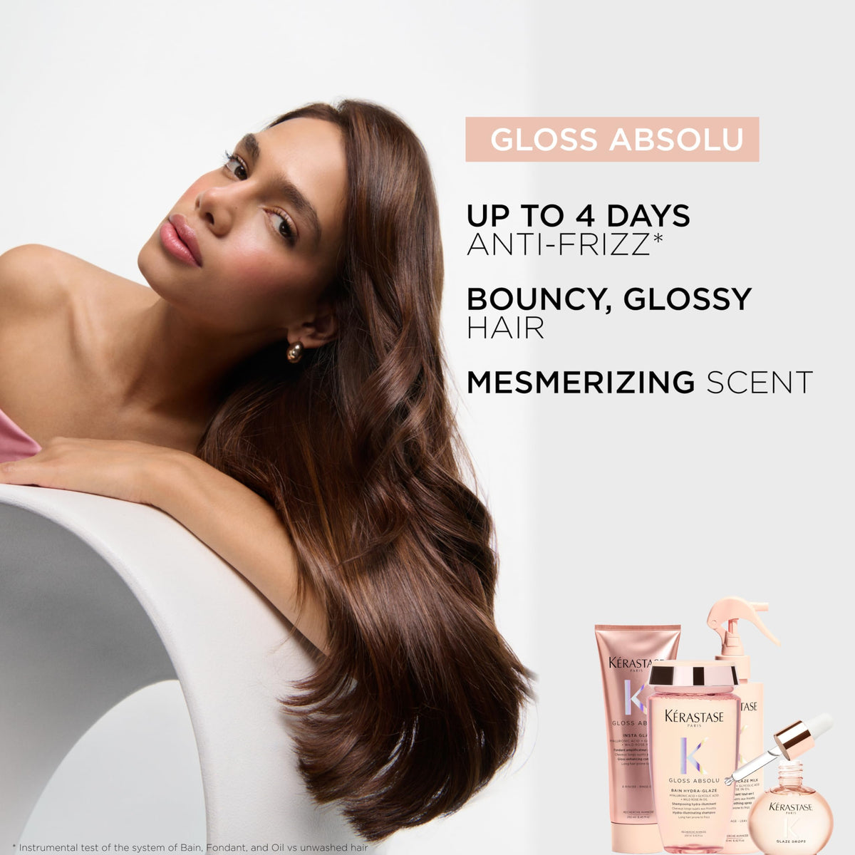 Lavender Kerastase Gloss Absolu Conditioner – For Glossy Hair