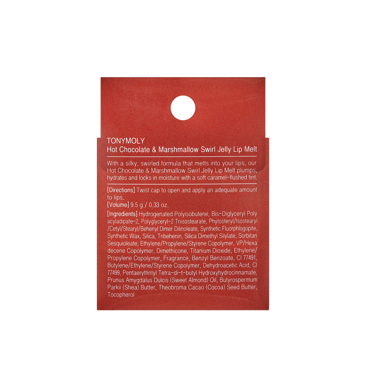 Sienna TONYMOLY Jelly Lip Melt - Korean Lip Oil & Balm, Hot Chocolate Marshmallow