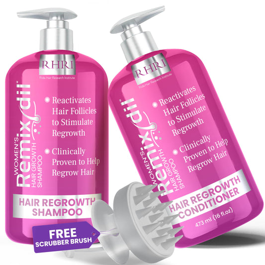 White Smoke 32 OZ Kit Hair Growth Shampoo and Conditioner Set for Women | Effective Hair Regrowth Treatment | Strengthening, Thickening & Soothing Formula for Healthy, Vibrant Hair | Salon Size
