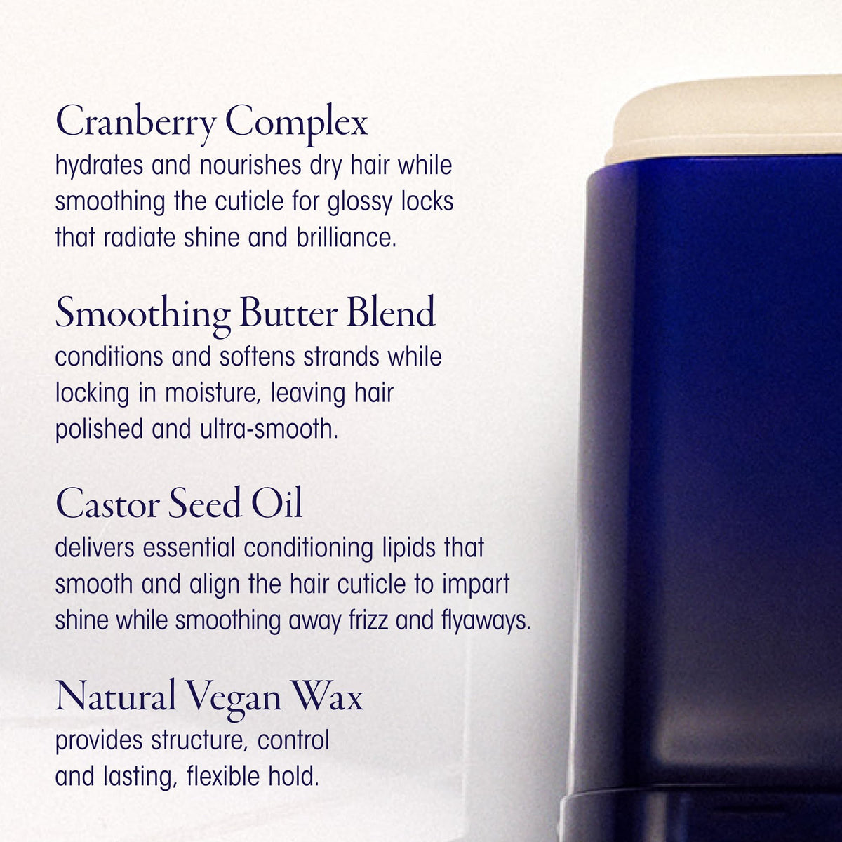White Smoke Oribe Supershine Smoothing Wax Stick - Adds Shine & Smooths Frizz - 1.34oz