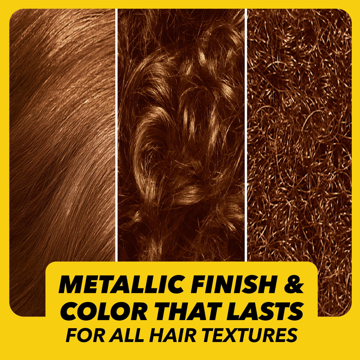 Dark Red got2b Metallics Permanent Hair Color, Bronzed Copper, 7.05 Oz