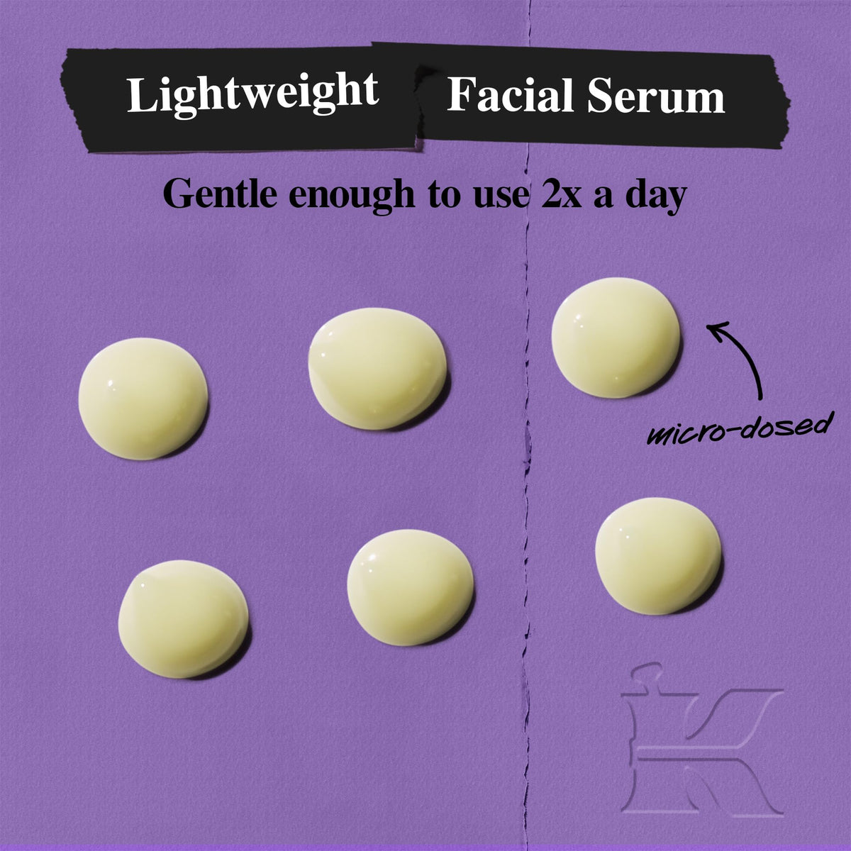 Medium Purple Kiehl's - Retinol Skin-Renewing Daily Micro-Dose Serum - 1 fl oz