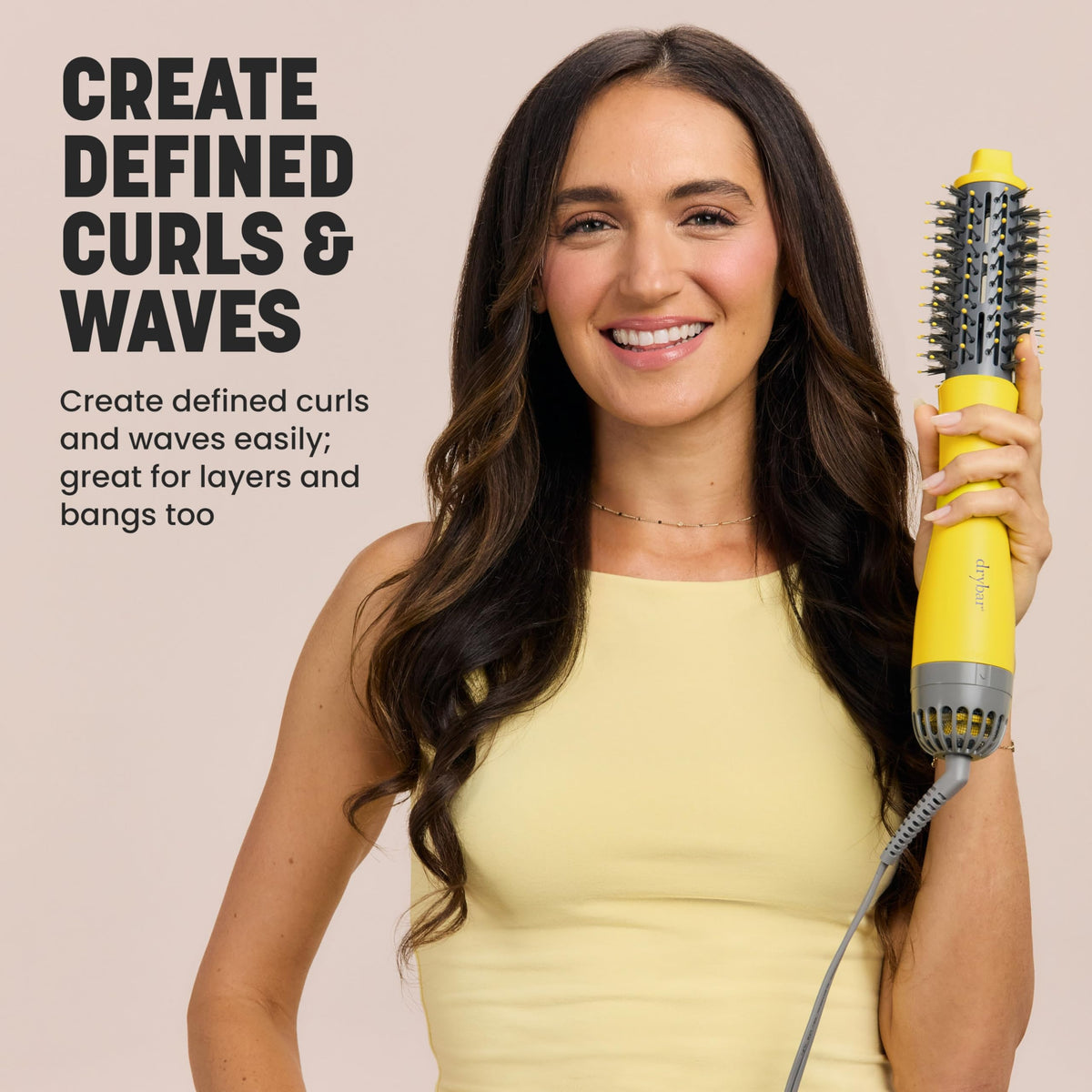 Light Gray Drybar Blow-Dryer Brush Shot Collection