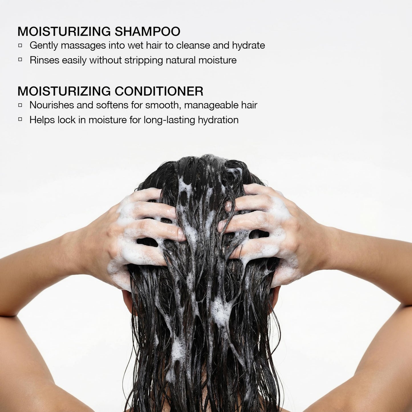 White Smoke GK HAIR Moisturizing Color Protection Shampoo & Conditioner Set 10.1 Oz – Hydrating Repair for Dry, Coarse & Color Treated Hair – Strengthening Protein Formula with Natural Oils & Plant Extracts