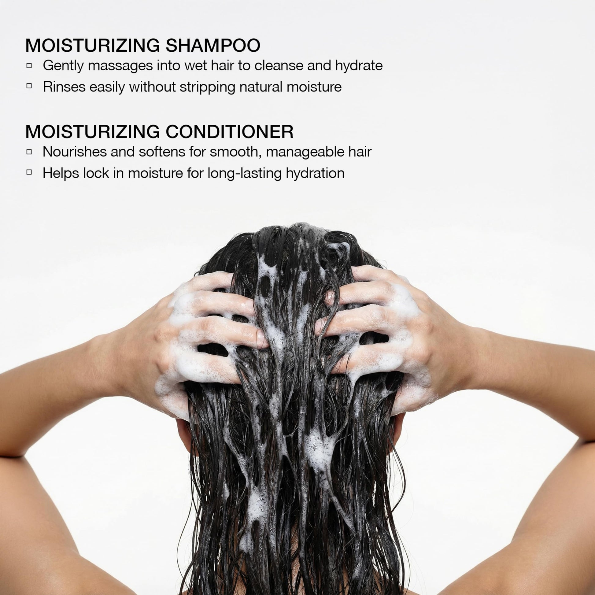 White Smoke GK HAIR Moisturizing Color Protection Shampoo & Conditioner Set 10.1 Oz – Hydrating Repair for Dry, Coarse & Color Treated Hair – Strengthening Protein Formula with Natural Oils & Plant Extracts
