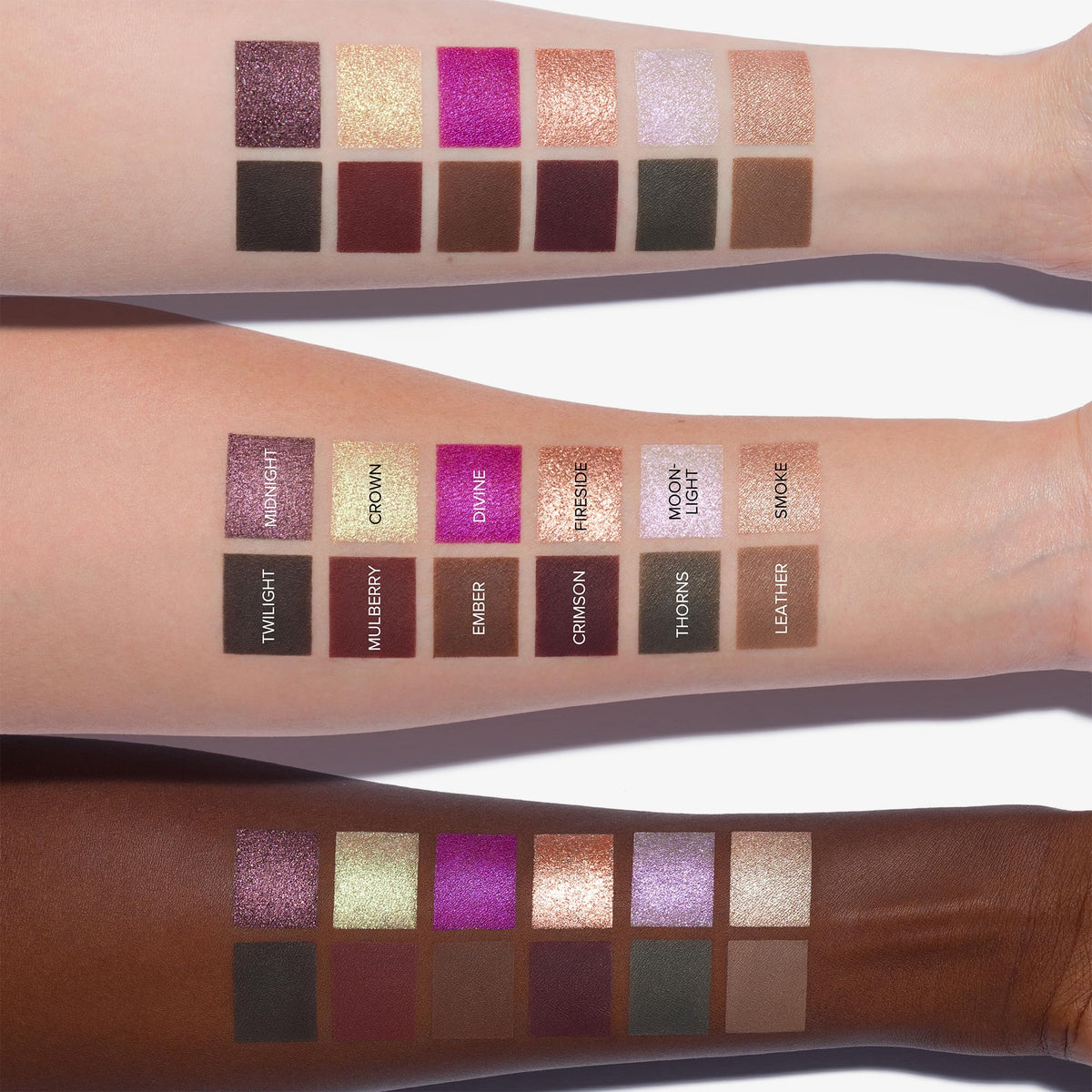 White Smoke Anastasia Beverly Hills - Fall Romance Deep Jewel Tone Eyeshadow Palette