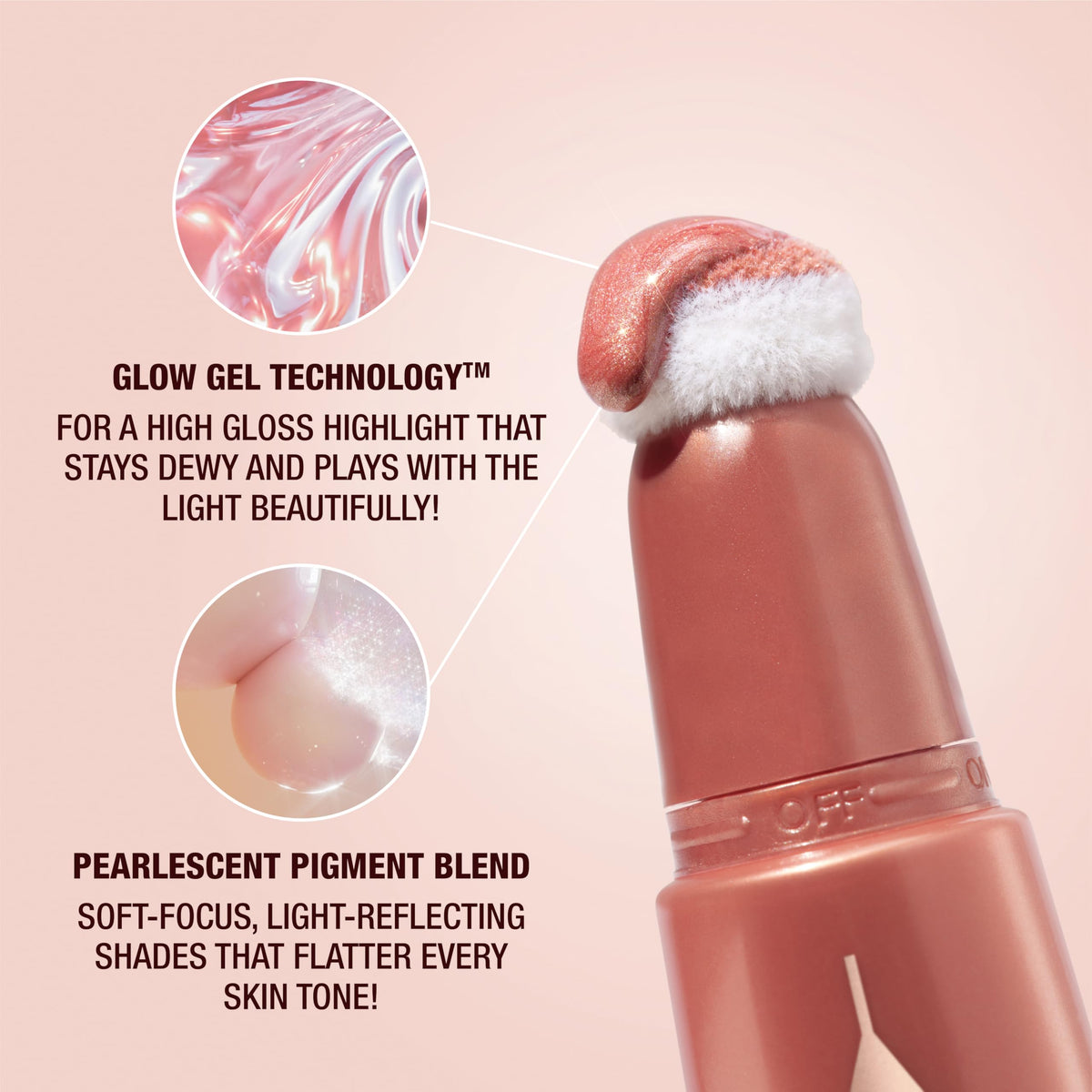 Misty Rose Charlotte Tilbury Beauty Light Wand - Liquid Highlighter Makeup