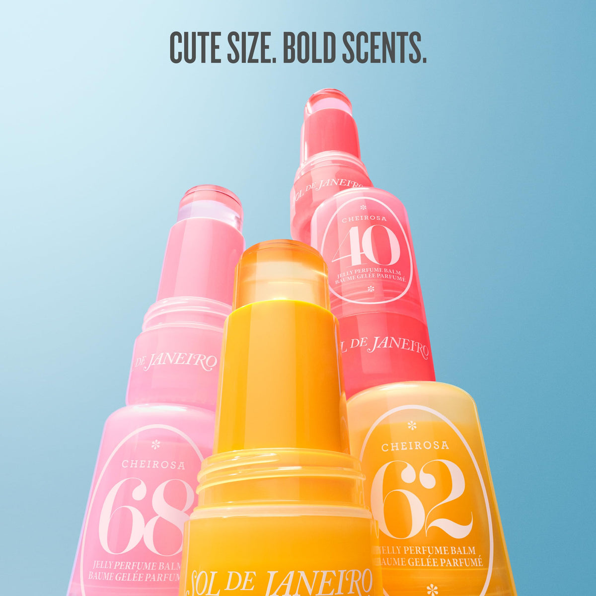 Medium Aquamarine Sol de Janeiro Jelly Perfume Balm (Cheirosa 40)