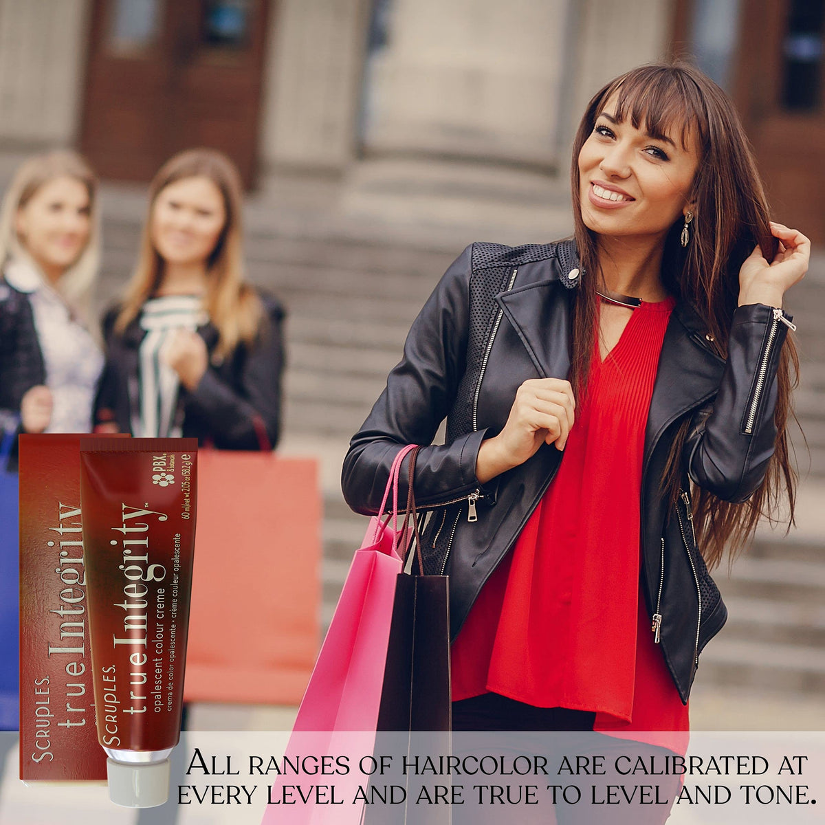 Rosy Brown Scruples True Integrity Hair Color, 4rm Medium Red Mahogany Brown, 2.05 Ounce