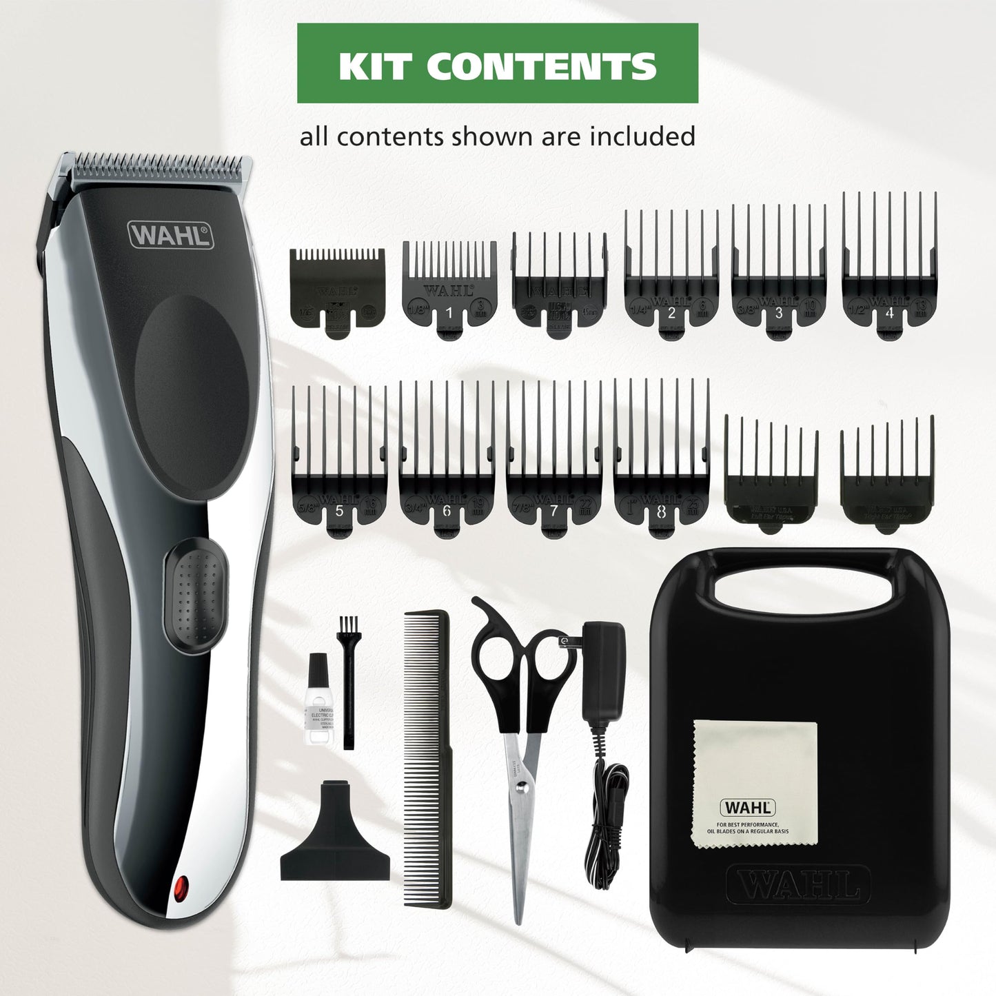 White Smoke Wahl Clipper Hair Trimmer