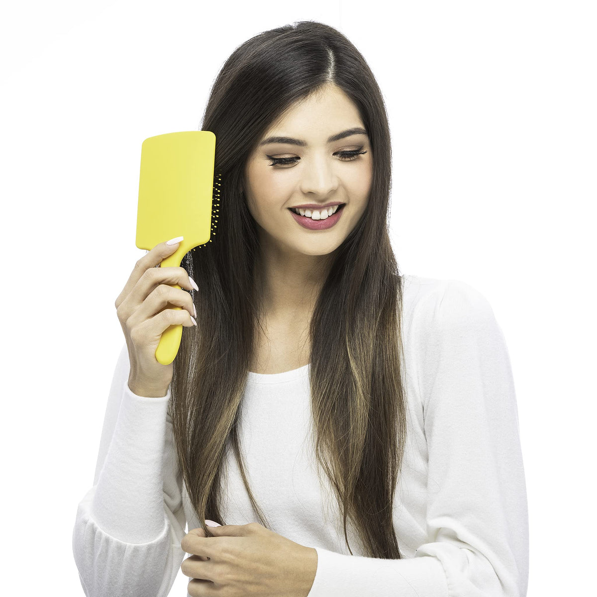 White Smoke Drybar The Lemon Bar Paddle Brush