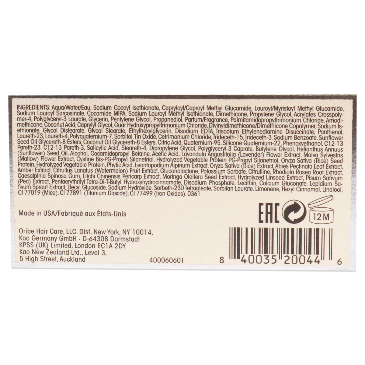 Gray Oribe Silverati Shampoo - Protects & Brightens Grey & Silver Hair - 8.5oz