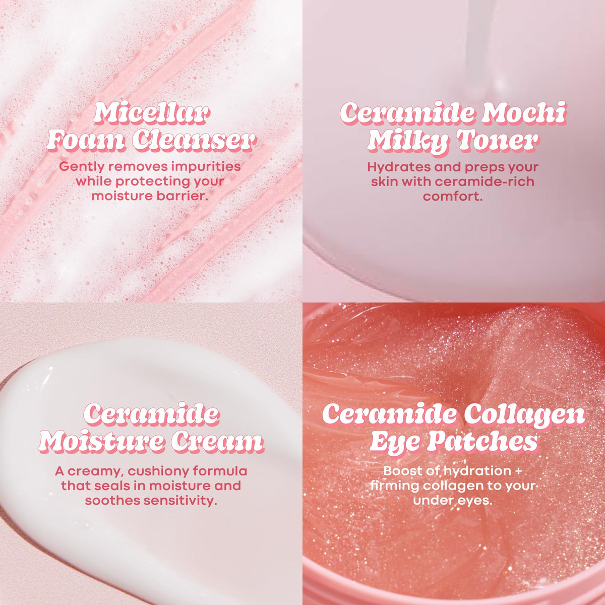 Light Gray TONYMOLY Wonder Ceramide Mochi Milky Toner Set