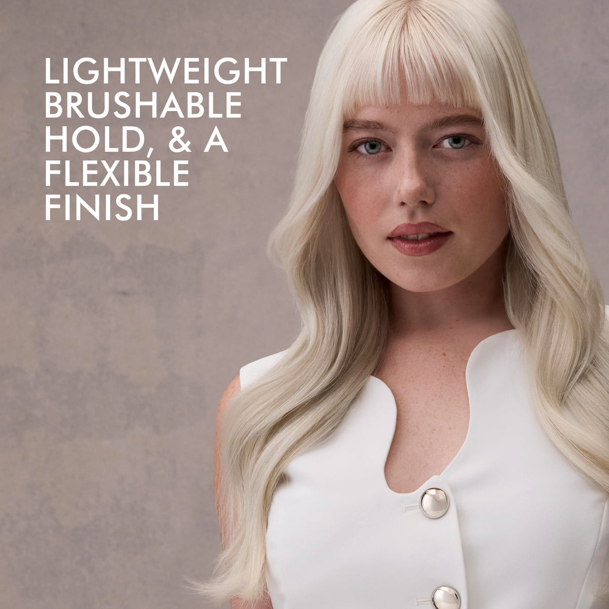 Light Slate Gray Nexxus Styling Hairspray Comb Thru Flexible Hold, 10 oz