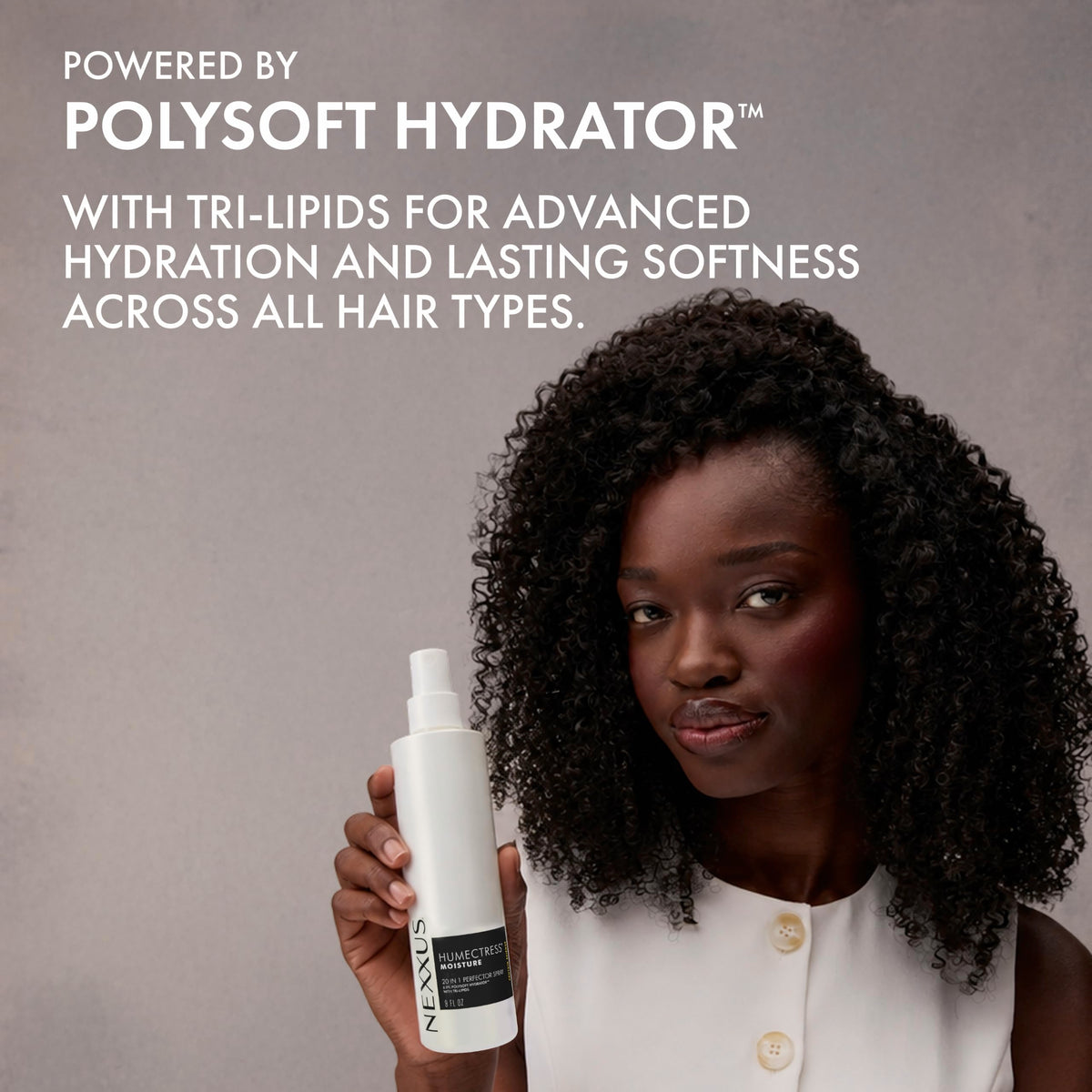 Rosy Brown Nexxus Humectress Leave-In Conditioner Spray 20-in-1 Perfector for Dry Hair With Biotin & Hyaluronic Acid 9 oz