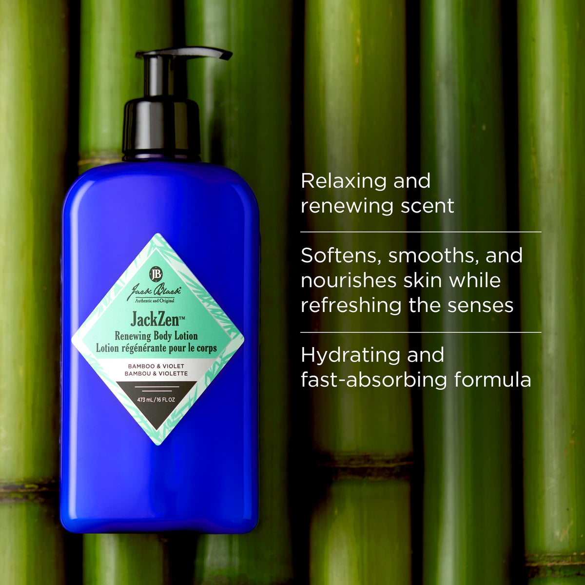Black Jack Black Jackzen Renewing Body Lotion for Men