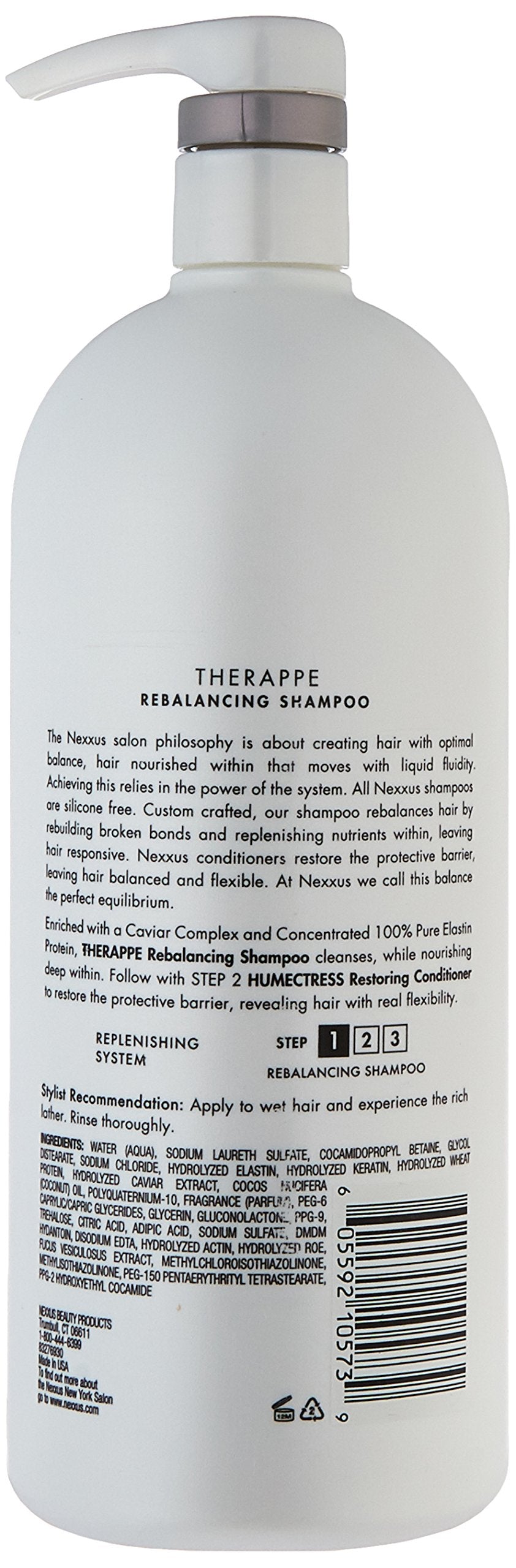 Gray NEXXUS THERAPPE Moisturizing Shampoo 33.8 oz ( Pack of 2)
