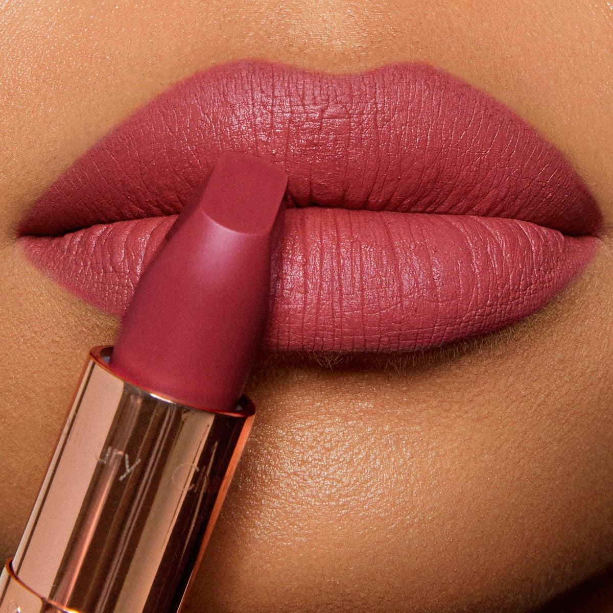 Dark Salmon Charlotte Tilbury Matte Revolution Lipstick - Long Lasting, Hydrating