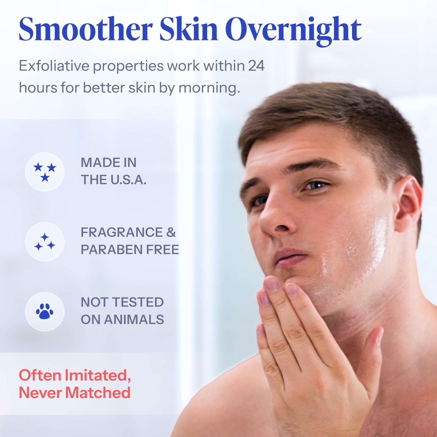 Lavender Tend Skin Solution for Unsightly Razor Bumps, Ingrown Hair and Razor Burns, Post Shaving and Waxing Toner for Men and Women, Made in USA, 16 Oz