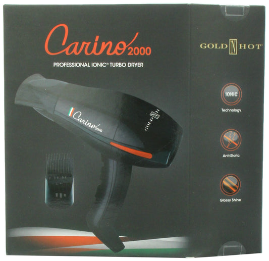 Dark Slate Gray Gold 'N Hot Carino Professional Ionic Turbo Dryer