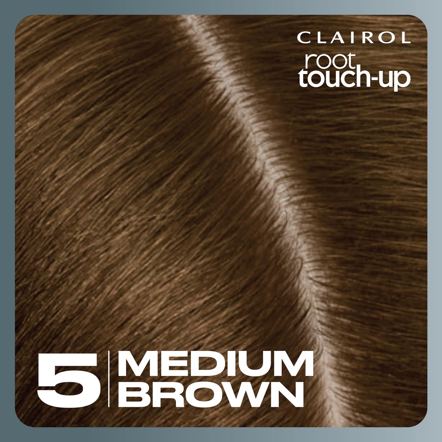 Dark Slate Gray Clairol Root Touch-Up by Nice'n Easy Permanent Hair Dye, 5 Medium Brown Hair Color, Pack of 2