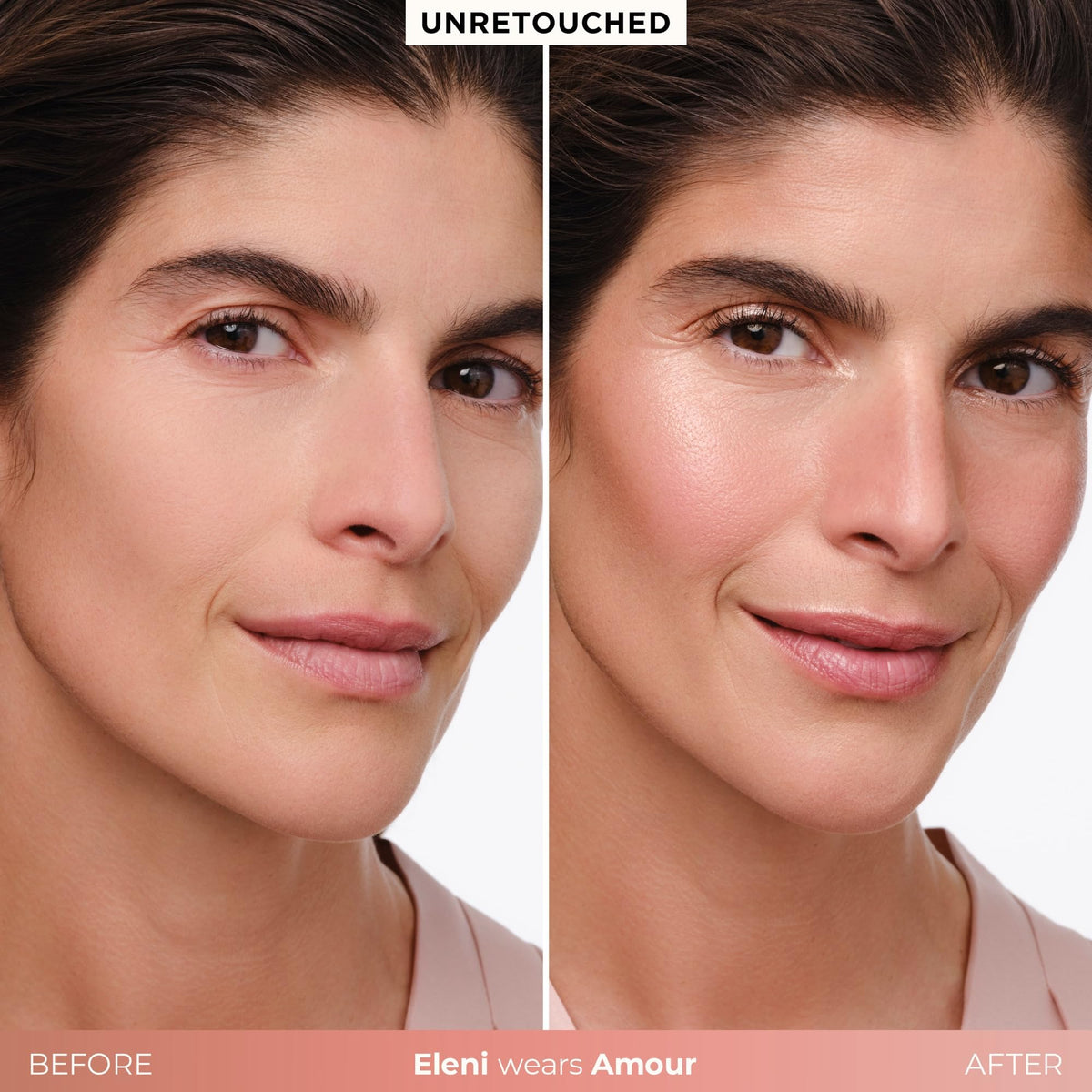 Tan Laura Mercier Bonne Glow Cream Face Palette, Amour, 0.38 oz