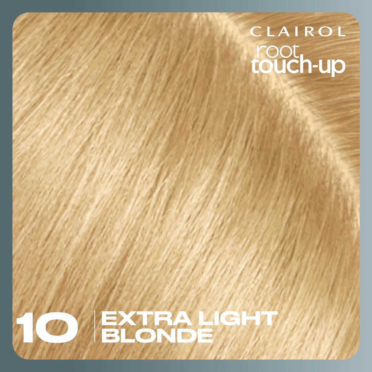 Tan Clairol Root Touch Up Permanent Hair Dye, 10 Extra Light Blonde, Pack of 2