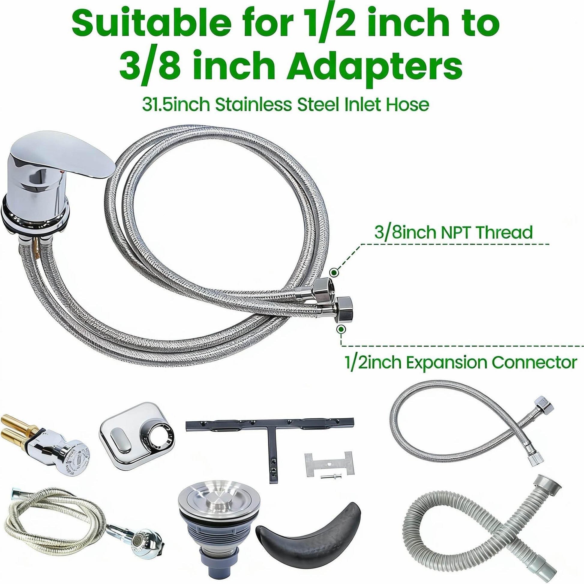 White Smoke Shampoo Bowl for Salons, Hair Sink with Upgraded Leak-Proof Drain Kit, Portable Hair Washing Sink for Salon & Home, Hairs Backwash Basin Beauty Salon Equipment for Hairstylists