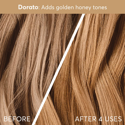 Rosy Brown Madison Reed Color Therapy – Dorato Golden Blonde, Color Depositing Hair Mask, Deep Conditioner, Hydrates & Refreshes Color & Tone, With Keratin & Argan Oil, 4 Fl Oz