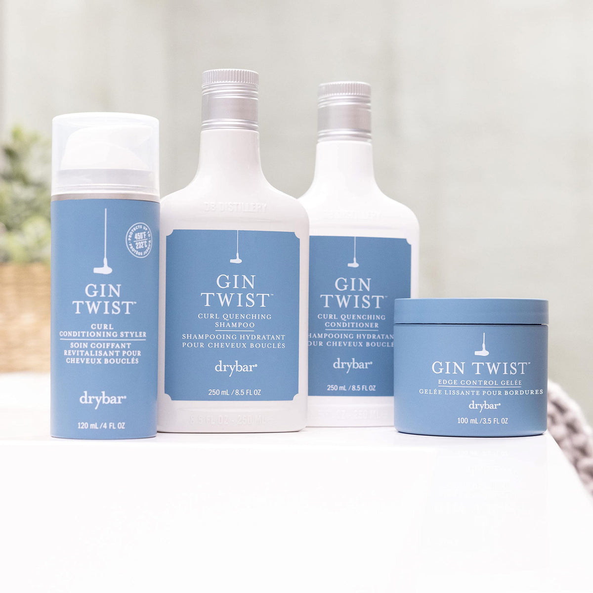 White Smoke Drybar Gin Twist Curl Quenching Conditioner for Curly Hair, 8.5 oz