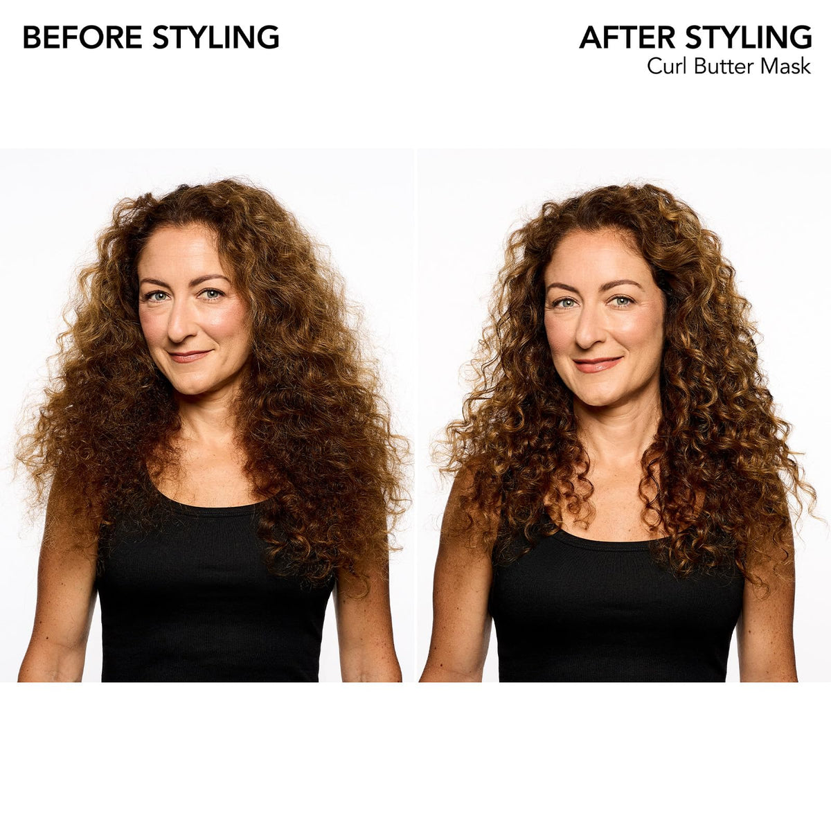 White Smoke Bumble and bumble. Curl Butter Hair Mask | Deep Moisture for Medium to Thick Coily, Curly, Wavy Hair | Anti Frizz + Color Safe | With Jojoba, Avocado + Coconut Oil | Standard Size, 6.7 Fl Oz