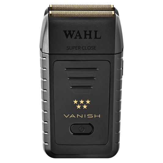 Dark Slate Gray Wahl Professional 5 Star Vanish Shaver, Cordless, Lithium-Ion Battery, Pop-Out Foil Bars, Ergonomic Design, 100+ Minute Runtime