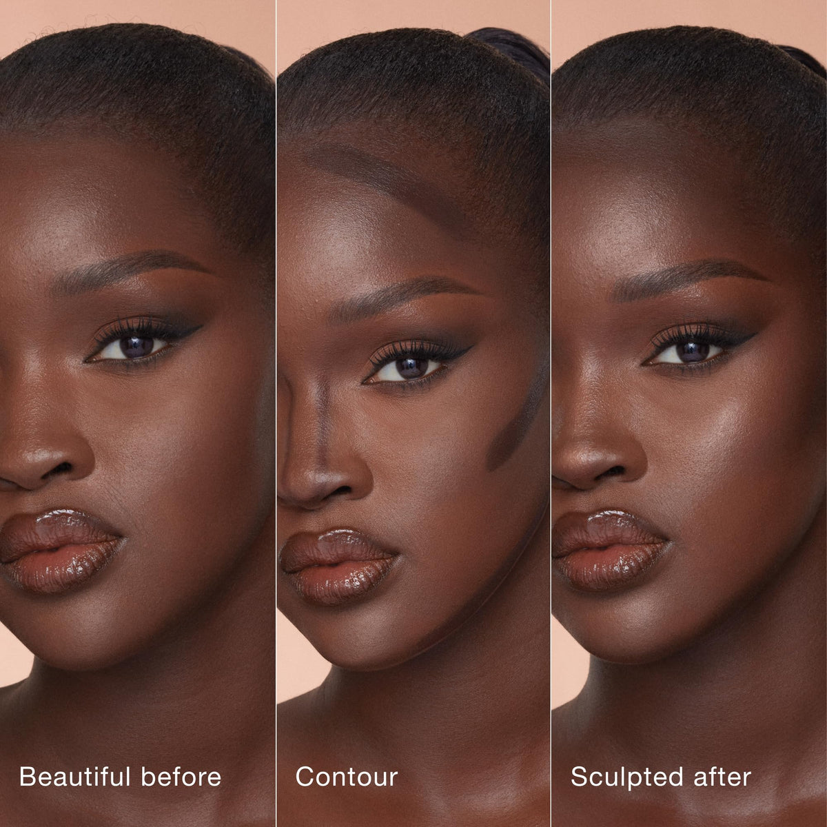 Dark Olive Green Charlotte Tilbury Hollywood Liquid Contour Wand - Easy-to-Use Contour Stick & Liquid Bronzer for Sculpting & Shaping - Leaves a Natural-Looking Sculpted Finish
