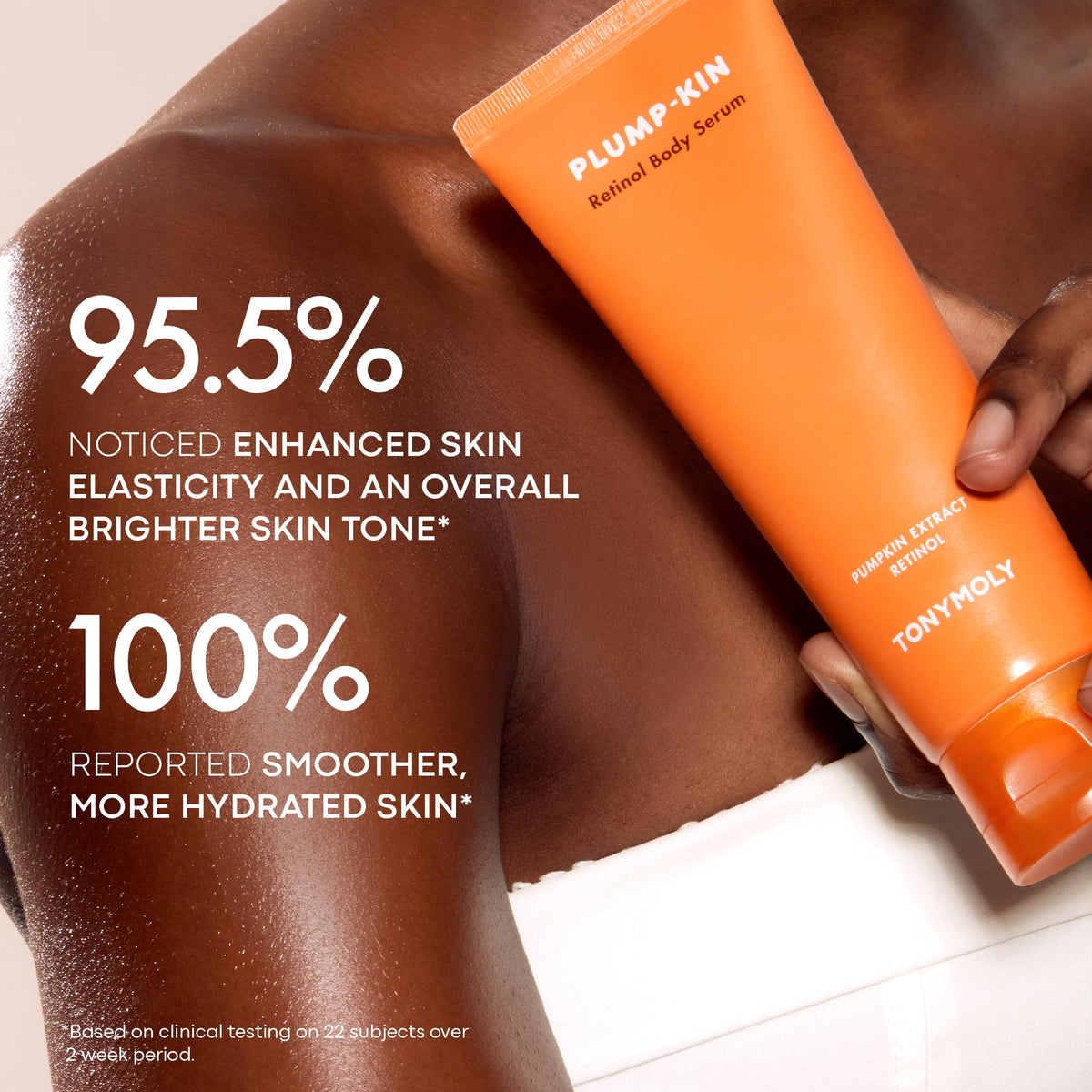 White Smoke TONYMOLY Plump-kin Retinol Body Serum - Firming Pumpkin, Hyaluronic Acid