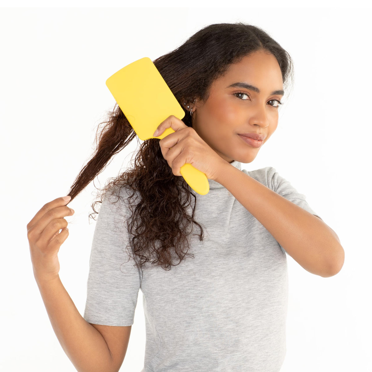 White Smoke Drybar The Lemon Bar Paddle Brush