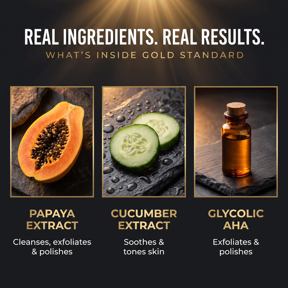 Black Billy Jealousy Gold Standard 4-in-1 All Over Wash - Hand, Body, Face and Hair Cleansing, Soothing and Moisturizing Wash, Papaya, Mint, Rosemary, Cucumber