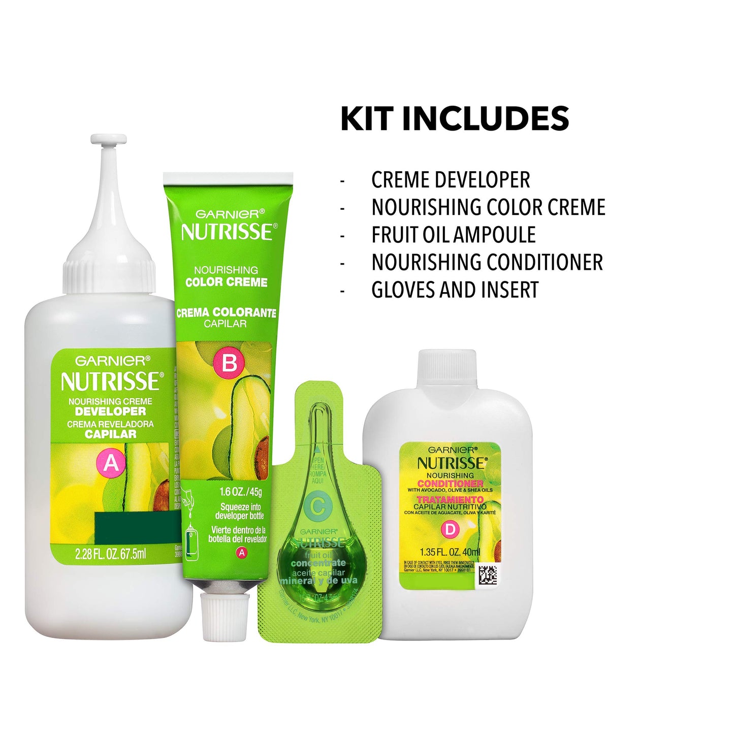 White Smoke Garnier Nutrisse Ultra Color Nourishing Permanent Hair Color Cream, BR2 Dark Intense Burgundy (1 Kit) Red Hair Dye (Packaging May Vary), 1 Count