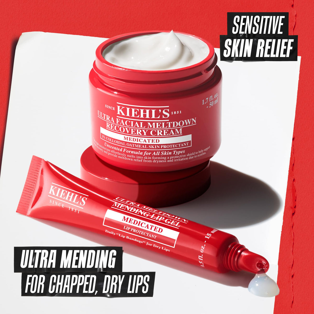 White Smoke Kiehl's Ultra Mending Lip Gel - 0.5 Fl Oz