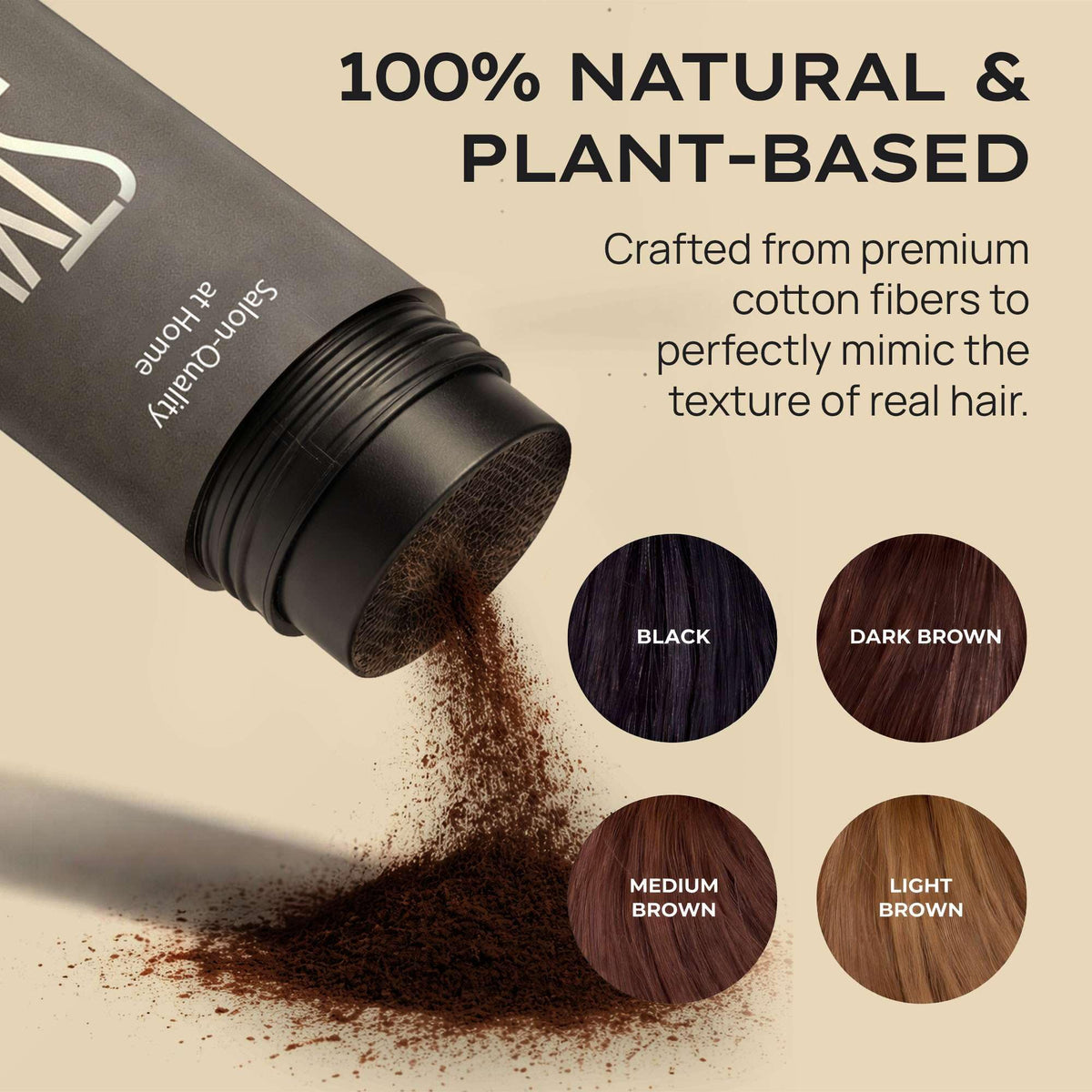 Wheat Style Edit Hair Building Fibers, Dark Brown, 0.88oz