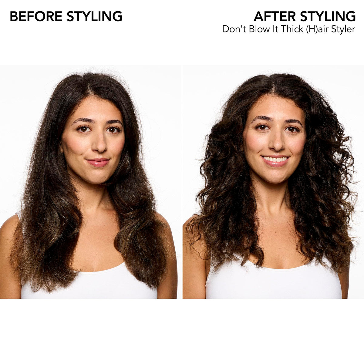 White Smoke Bumble and bumble. Don't Blow It Thick (H) air Styler Air Dry Cream | Anti Frizz Hair Cream | Adds Hydration and Light Hold |For Medium to Thick Curly, Wavy, Straight Hair Types, 5 Fl Oz