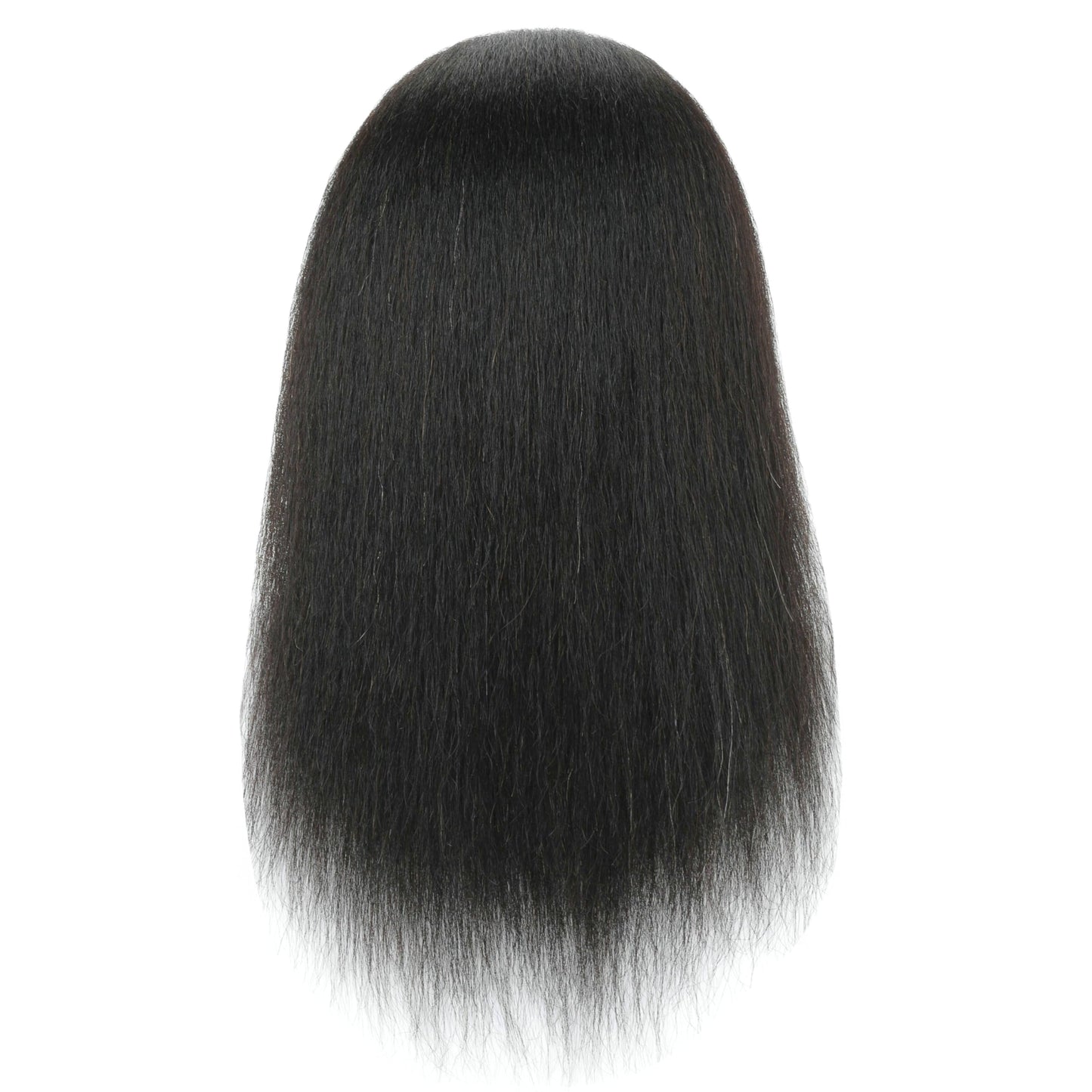 Dark Slate Gray LECIPO Mannequin Head with 100% Real Human Hair for African American Practice Manikin Doll Style Head Braiding Styling Cosmetology Barber Training with Stand